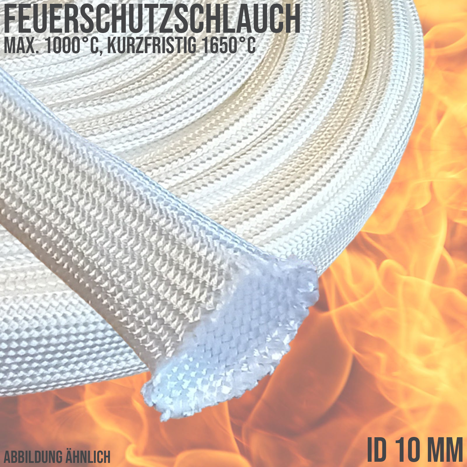 Feuer- / Flamm- / Brandschutzschläuche in verschiedenen Nennweiten und Ausführungen finden Sie in unserem Shop…