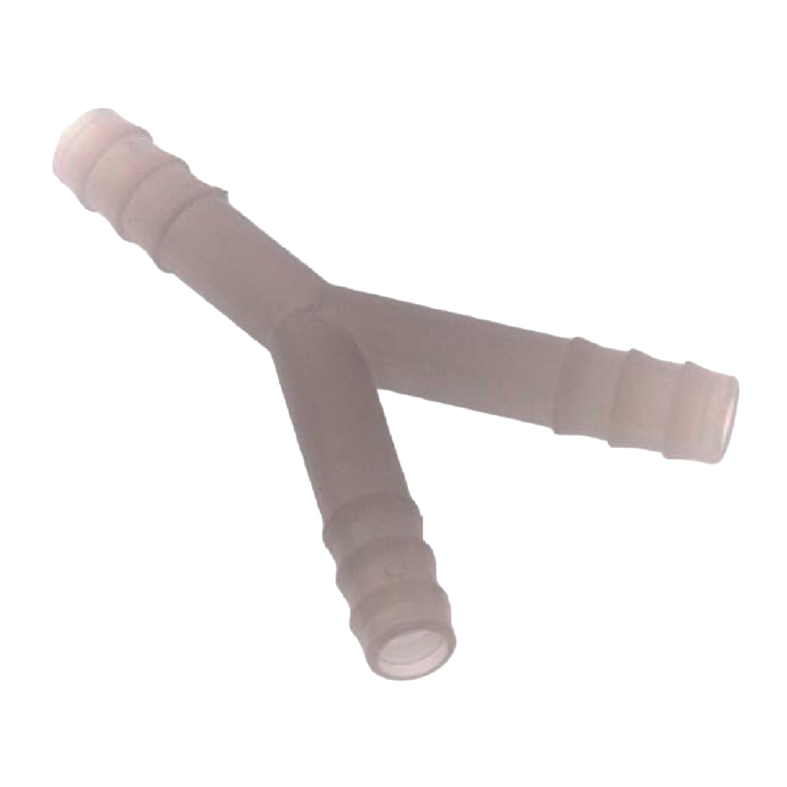 10 mm PVDF Y-Stück Schlauch Verbinder Stutzen Tülle Fitting FDA Lebensmittel weiss PN 10 bar