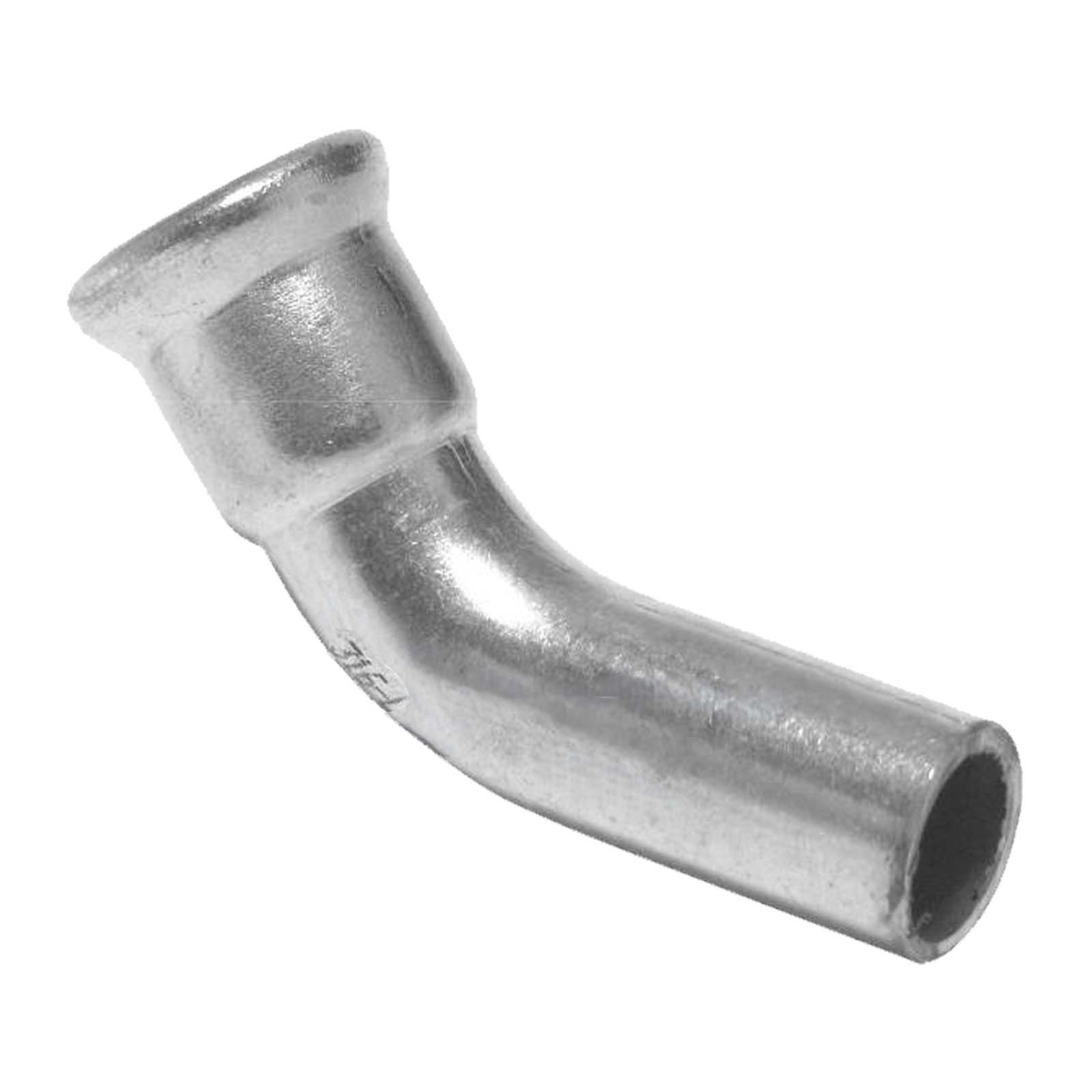 54 mm Bogen 45° Pressmuffe x Einschiebeende Edelstahl AISI 316 Fittings PN 16 bar