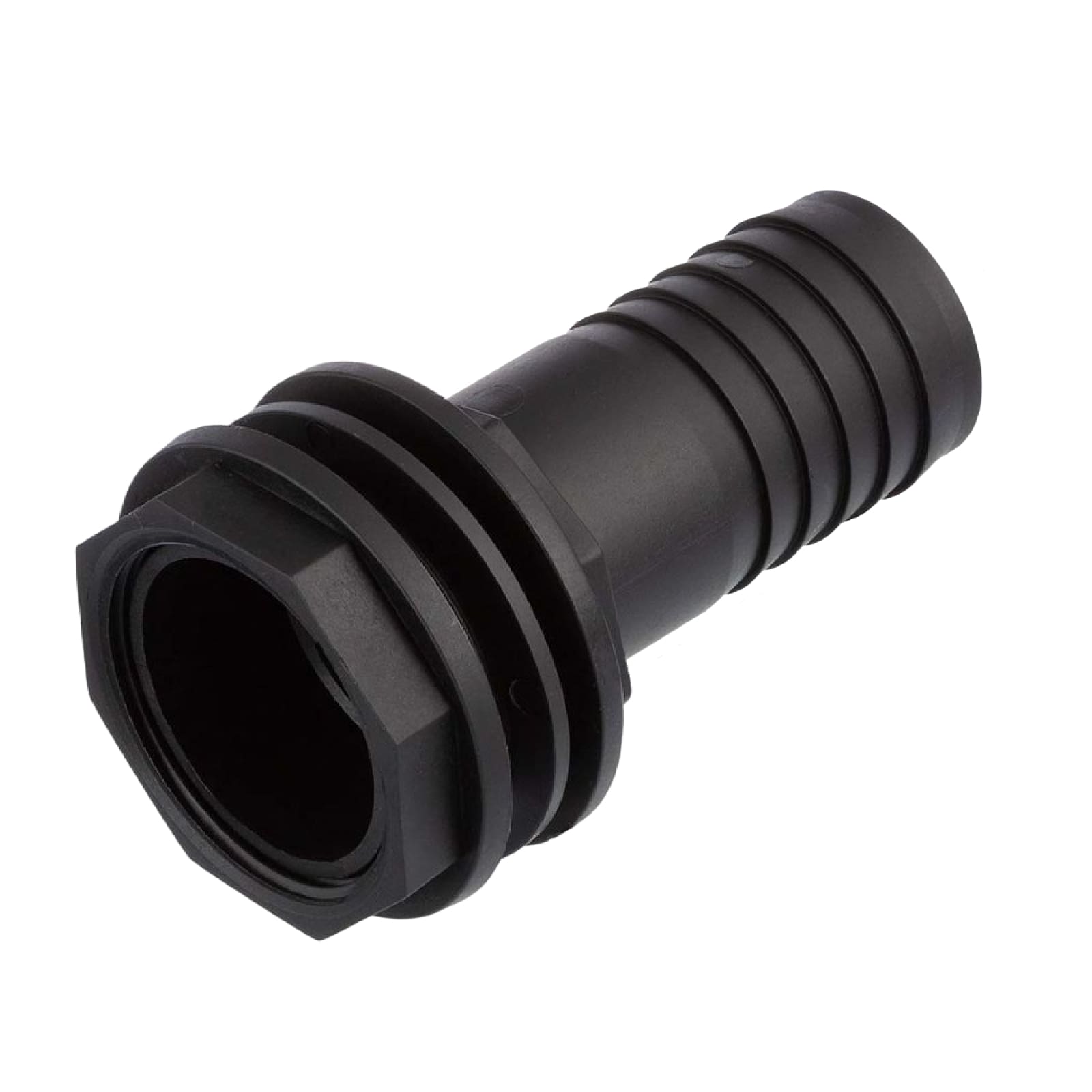 1 1/2" x 40 mm Tank Regentonne Durchführung Außengewinde x Schlauch Tülle - PN 6 bar
