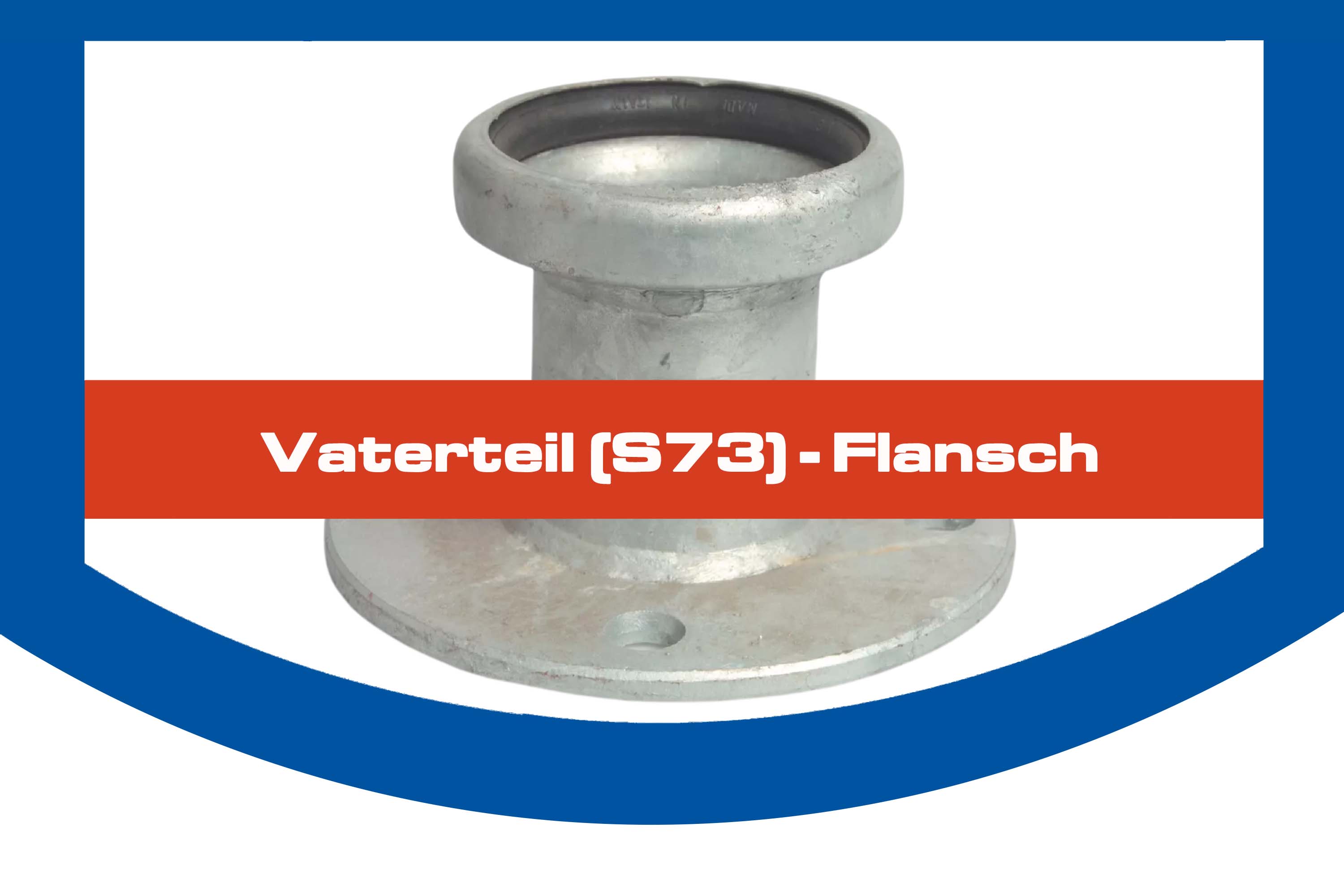 Vaterteil (S73) - Flansch