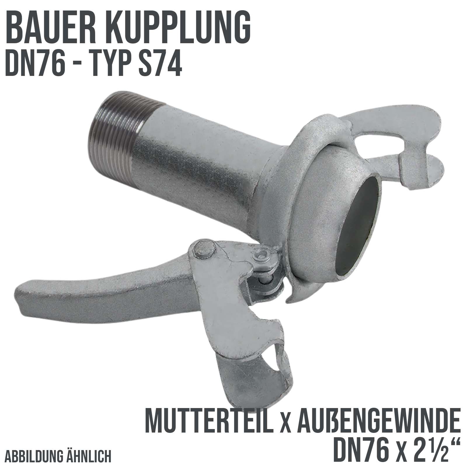 Verschiedene Komponenten des Bauer Kupplungssystem finden Sie in unserem Shop…