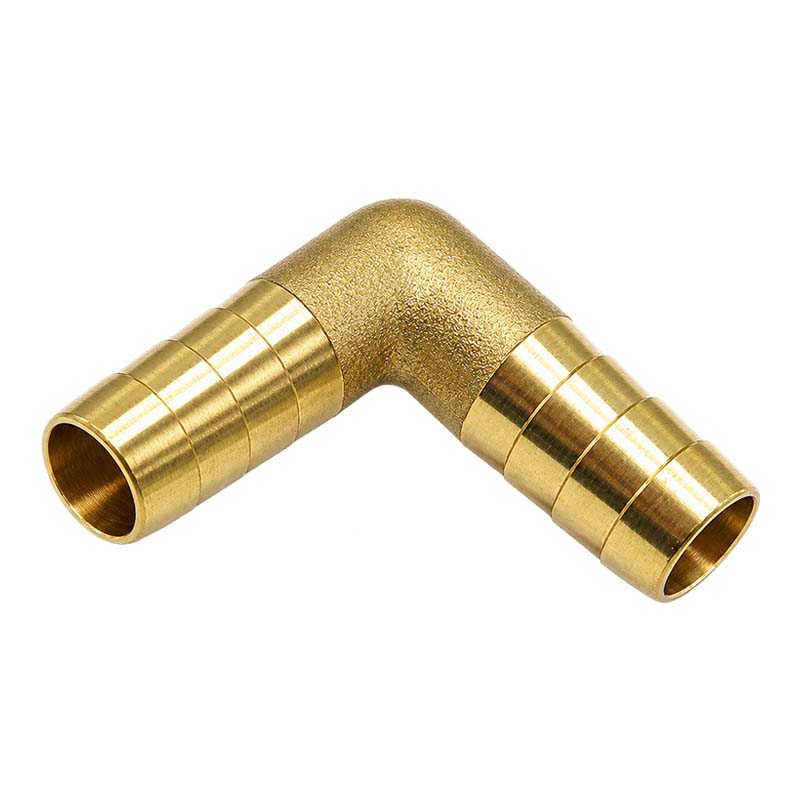 13 mm - 1/2" Zoll 90° Grad Winkel Schlauch Verbinder Verteiler Tülle Kupplung Reparatur Messing PN 10 bar